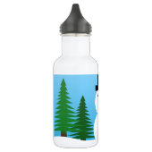 Winter Snow Holiday Tree Party Destiny Celebration Trinkflasche (Links)