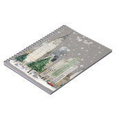 Winter Snow in the City Notizblock (Linke Seite)