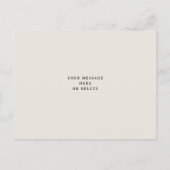 Winter Snow New Neighbors Foto Postkarte (Rückseite)