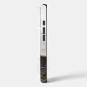 Winter Snow Stream Stripes Case-Mate iPhone Hülle (Rückseite / Links)