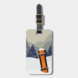 Winter Snowboarden-Gepäckanhänger Gepäckanhänger