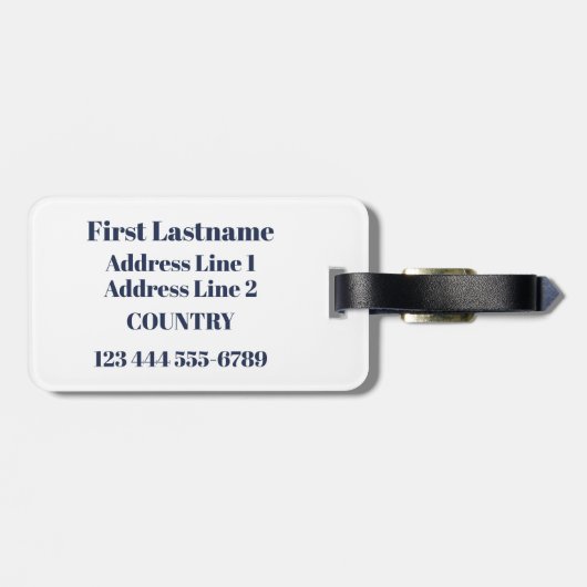 Winter Snowboarden-Gepäckanhänger Gepäckanhänger (Rückseite horizontal)