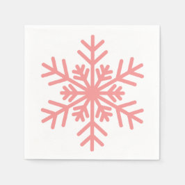 Winter Snowflake Baby Showtail Napkin Serviette