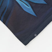 Winter Snowflake Fleece Blanket (Ecke)