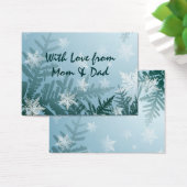 Winter Snowflake-Geschenk-Tag (Schreibtisch)