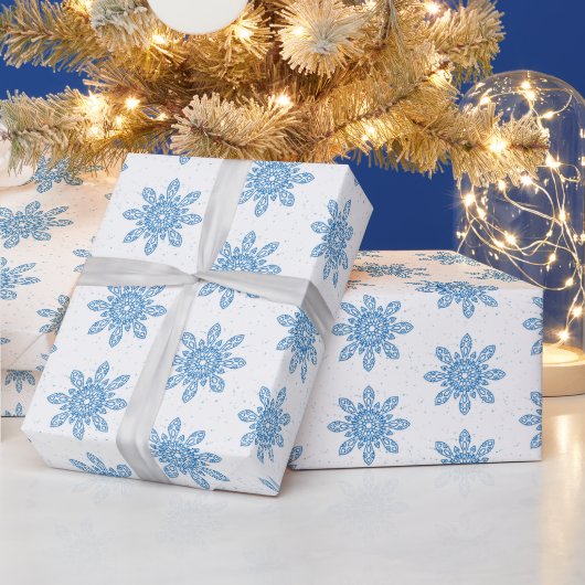 Winter Snowflake Geschenkpapier (Feiertage)