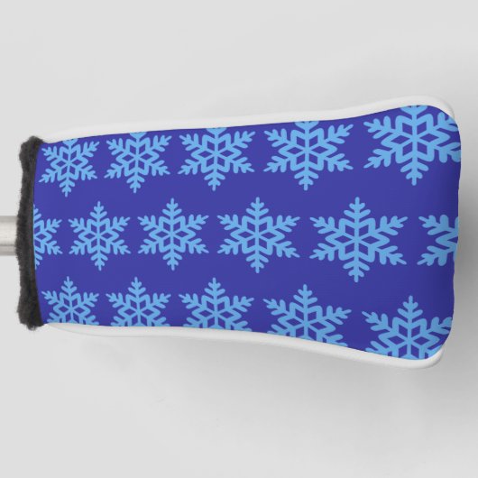 Winter Snowflake Golf Head Cover Headcover (Vorderseite)