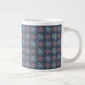 Winter Snowflake Specialty Mug Jumbo-Tasse (Rechts)