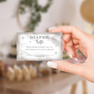 Winter-Snowflake-Windlerkarte Begleitkarte