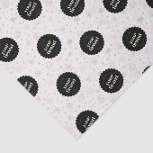 Winter Snowflakes Company Logo Seidenpapier (Ausschnitt)