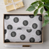 Winter Snowflakes Company Logo Seidenpapier (Geschenk)