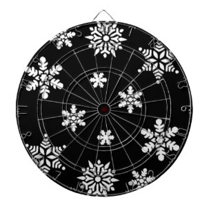 WINTER SNOWFLAKES DARTSCHEIBE