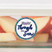 Winter Snowflakes Etiketten (Befestigt)