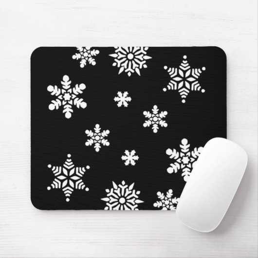 WINTER SNOWFLAKES MOUSEPAD (Mit Mouse)