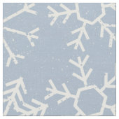 Winter SNOWFLAKES nahtloses Muster + Ihre Ideen Stoff (Nahaufnahme)