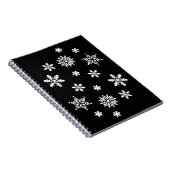 WINTER SNOWFLAKES NOTIZBLOCK (Rechte Seite)