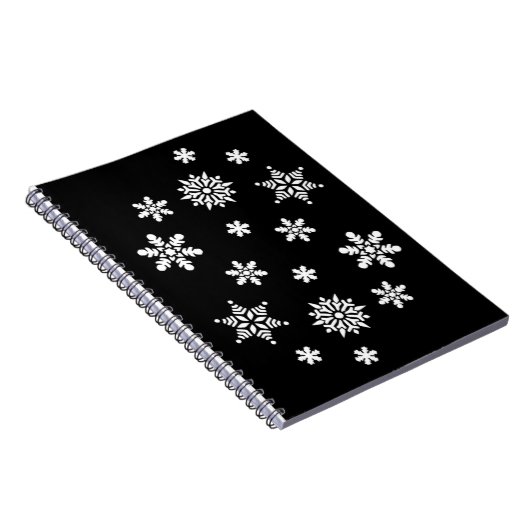 WINTER SNOWFLAKES NOTIZBLOCK (Rechte Seite)