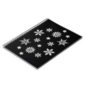 WINTER SNOWFLAKES NOTIZBLOCK (Linke Seite)