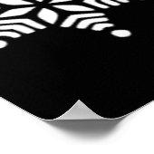 WINTER SNOWFLAKES POSTER (Ecke)