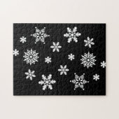 WINTER SNOWFLAKES PUZZLE (Horizontal)