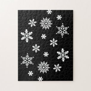 WINTER SNOWFLAKES PUZZLE