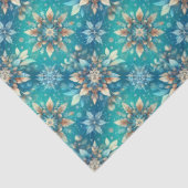 Winter Snowflakes  Seidenpapier (Detail)