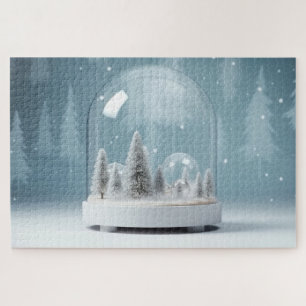 Winter Snowglobe Puzzle
