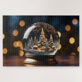 Winter Snowglobe Puzzle (Horizontal)