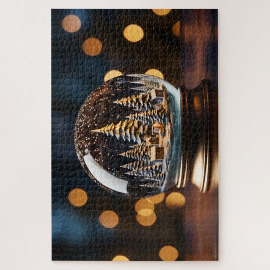Winter Snowglobe Puzzle (Vertikal)