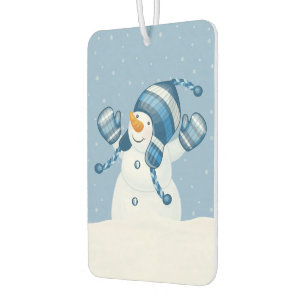 Winter Snowman Autolufterfrischer