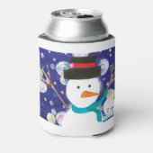 Winter Snowman Dosenkühler (Kanne Rückseite)
