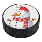 WINTER SNOWMAN EISHOCKEY PUCK (3/4)