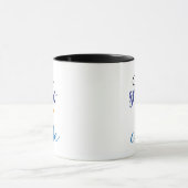Winter Snowman Ich bin Schnee Niedliche Funny Gesc Tasse (Zentrum)