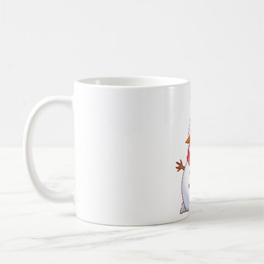 WINTER SNOWMAN KAFFEETASSE (Links)