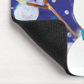 Winter Snowman Mousepad (Ecke)