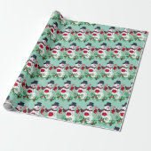Winter Snowman Patternpapier Geschenkpapier (Ungerollt)