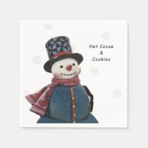 Winter Snowman Personalisiert