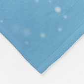 Winter Snowy Forest Landscape Fleecedecke (Ecke)