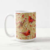 Winter Snowy Kardinals Tasse (Links)