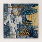 Winter Snowy Quilt Puzzle (Horizontal)