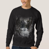 Winter Snowy Trees | Schneewald Sweatshirt (Vorderseite)