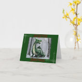 Winter Solstice Card Karte (Gelbe Blume)