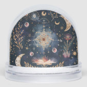 Winter Solstice Celestial Schneekugeln (Vorderseite)