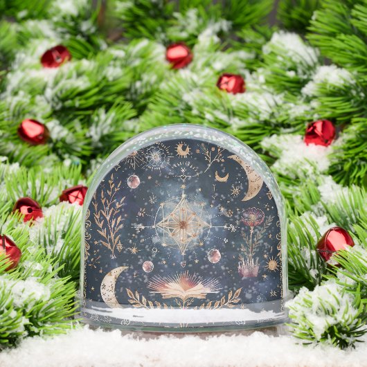 Winter Solstice Celestial Schneekugeln (Weihnachten)