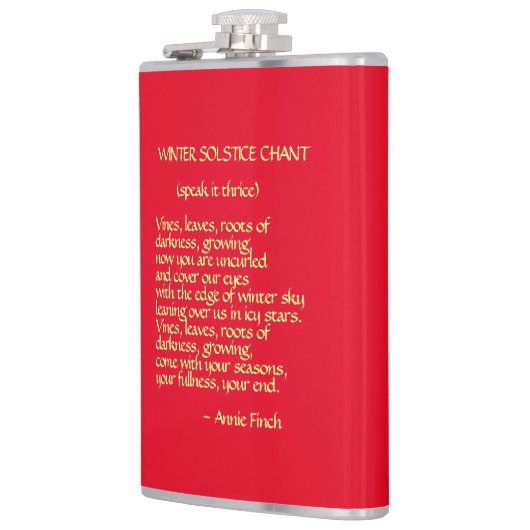 Winter Solstice Chassatflasche Flachmann (Links)