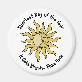 Winter Solstice Gedicht Magnet