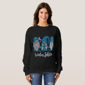Winter Solstice Gnomes Solar Event Winter Gnomes S Sweatshirt (Vorne ganz)