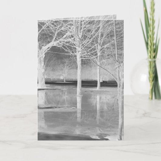 Winter Solstice Grußkarte von Janz Feiertagskarte (Vorderseite)