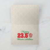 Winter Solstice Karte (Innenseite)