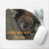 Winter Solstice Koala Mousepad (Mit Mouse)